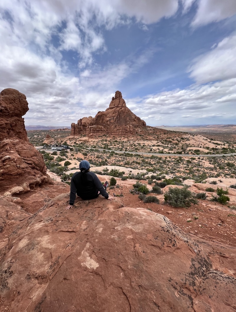 Aussicht im Arches NP